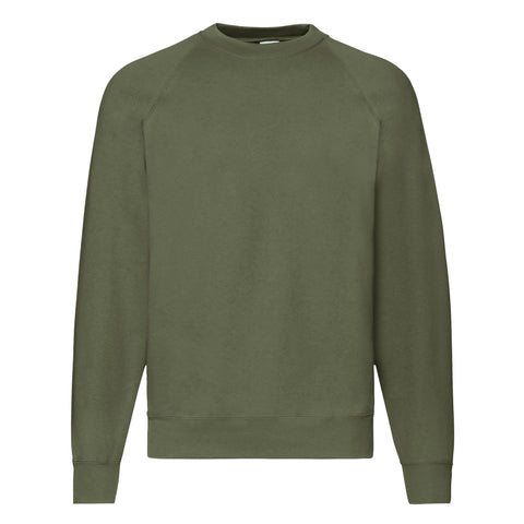 Fruit of the Loom Mens Raglan Sleeve BelcoroÃƒÆ’Ã†â€™Ãƒâ€ Ã¢â‚¬â„¢ÃƒÆ’Ã‚Â¢ÃƒÂ¢Ã¢â‚¬Å¡Ã‚Â¬Ãƒâ€¦Ã‚Â¡ÃƒÆ’Ã†â€™ÃƒÂ¢Ã¢â€šÂ¬Ã…Â¡ÃƒÆ’Ã¢â‚¬Å¡Ãƒâ€šÃ‚Â® Sweatshirt (XL) (Classic Olive)