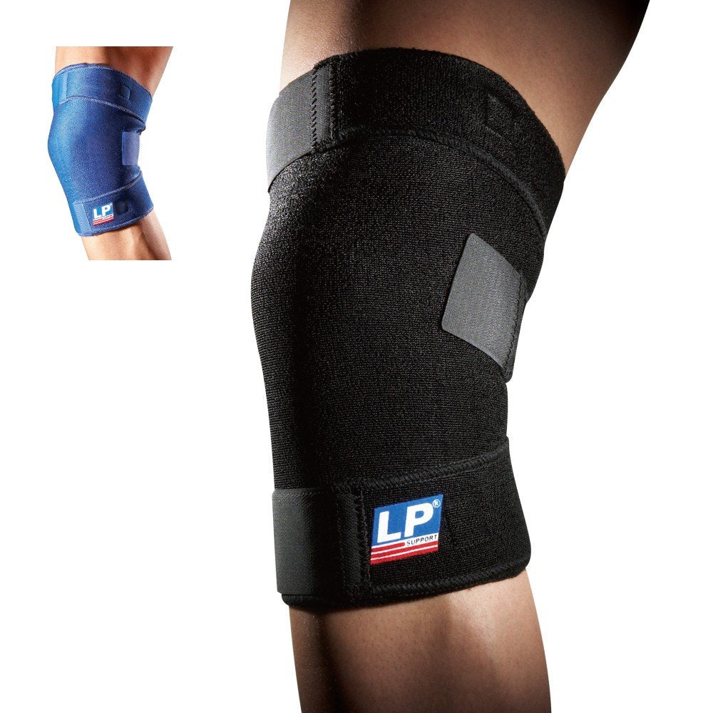 LP Support Basic 756 Closed Knee Support Wrap-Unisex-Black