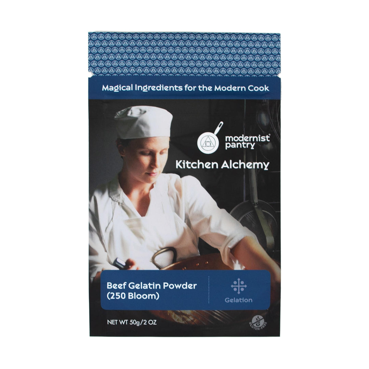 Pure Beef Gelatin Powder (250 Bloom) ? Non-GMO Gluten-Free - 50g/2oz
