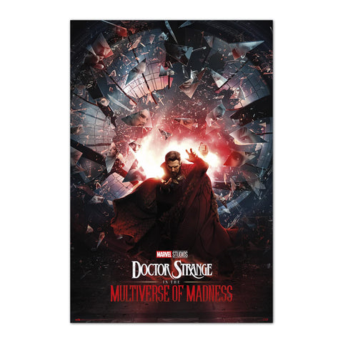 Grupo Erik Official Marvel Doctor Strange In The Multiverse Of Madness Poster - 35.8 x 24.2 inches / 91 x 61.5 cm - Marvel Poster - Shipped Rolled Up - Cool Posters - Posters & Prints - Wall Posters