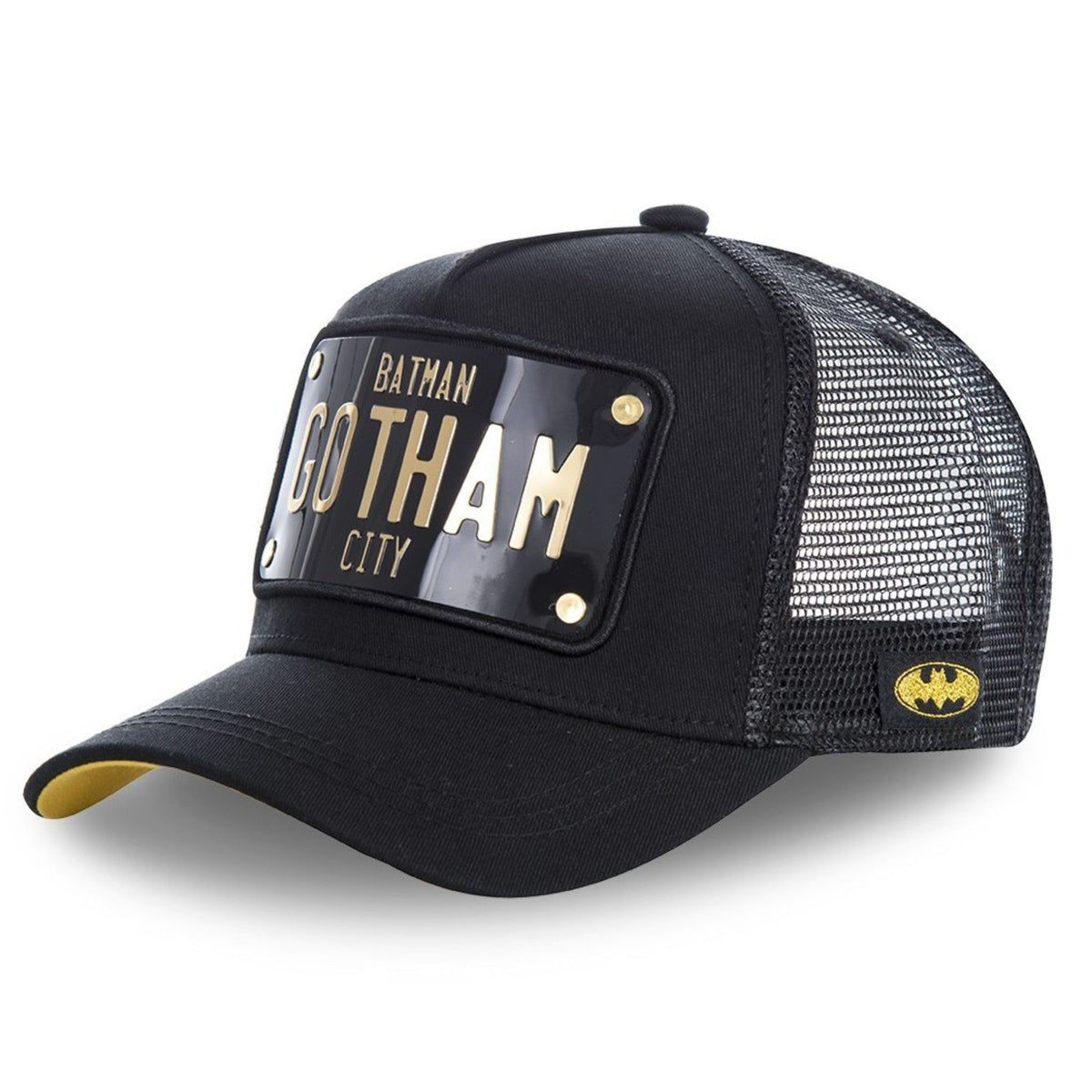 Capslab Men's caps, Black, One Size