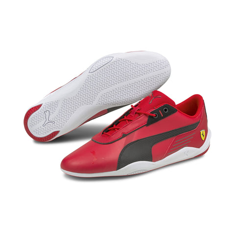 Puma Unisex Ferrari R-Cat Machina Sneaker, Rosso Corsa BLA, 10 US Men