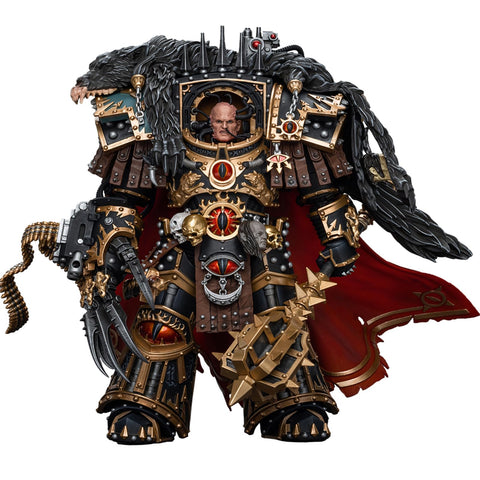 JOYTOY Warhammer 40k Horus Heresy, Sons of Horus Warmaster Horus Primarch of The XVlth Legion 1/18 Action Figure Model