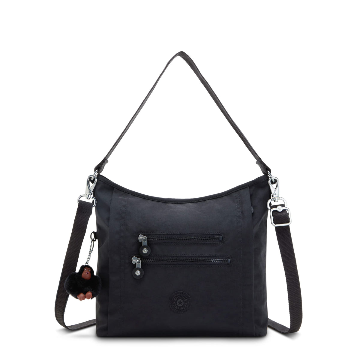 Kipling Women's Belammie Handbag, Organize Accessories, Spacious Interior, Removable Shoulder Strap, Nylon Travel Bag