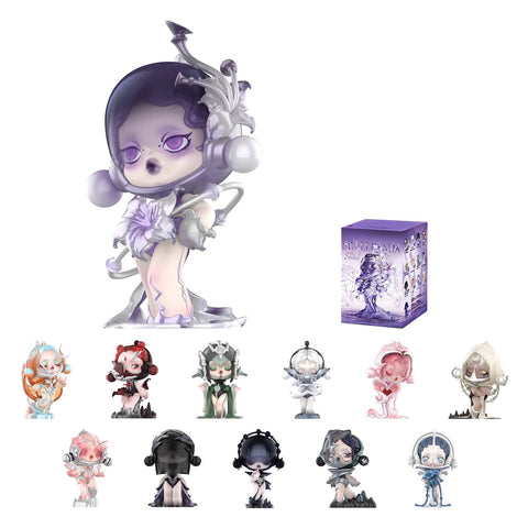 POP MART SKULLPANDA The Sound Series Figures, SKULLPANDA Blind Box Figures, Random Design Action Figures Collectible Toys Home Decorations, Holiday Birthday Gifts, Single Box