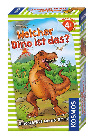 Kosmos Welcher Dino ist das?: Dinostarkes Memospiel fÃ¼r 2-4 Spieler ab 4 Jahren