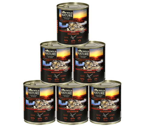 Dehner Wild Nature Dog Food Senior 6 x 800 g