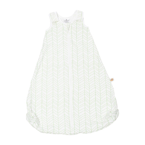 Ergobaby Baby Sleeping Bag 6-18 Month with Feet and Car Seat Belt Slot, On The Move - Bamboo, 1.0 TOG