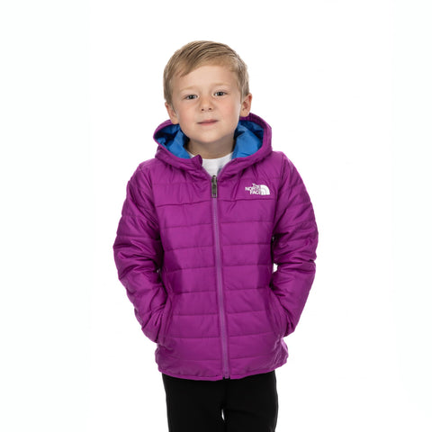 THE NORTH FACE KidsÃ¢â‚¬â„¢ Eclipse Reversible Insulated Jacket, Purple Cactus Flower, 2