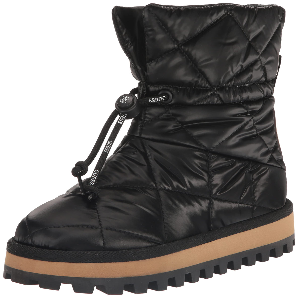 Guess Women's LEIAN Ankle Boot, Black 001, 7.5