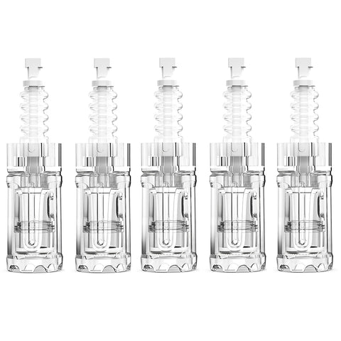 5Pcs Nano-5D Microneedling Pen Replacement Cartridges Needles for Dr.pen A10 Model, Authentic Disposable Replacement Needles Tips Micro Needling Cartridges Beauty Skin Care Kit