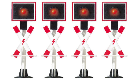 Busch 5913 X-ing signal set-4 HO Signals Scale Model Signals