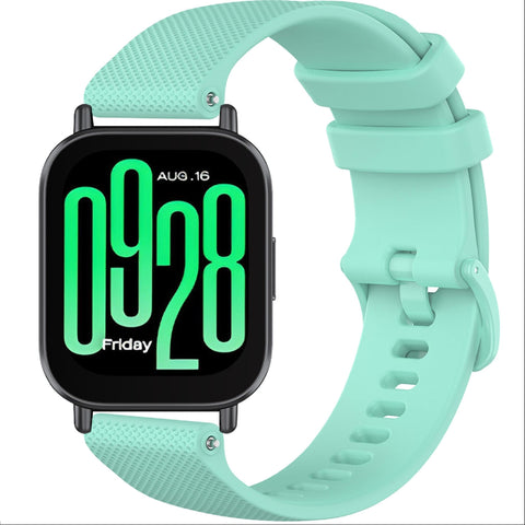 GIOPUEY Strap Compatible with Xiaomi Redmi Watch 5 Active/5 Lite, Soft silicone Watch Strap, Strap Replacement [Wear-resistant] [breathable] - Green