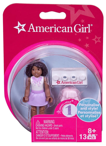 Mega Construx American Girl Series 1 Purple Passion Mini Figure