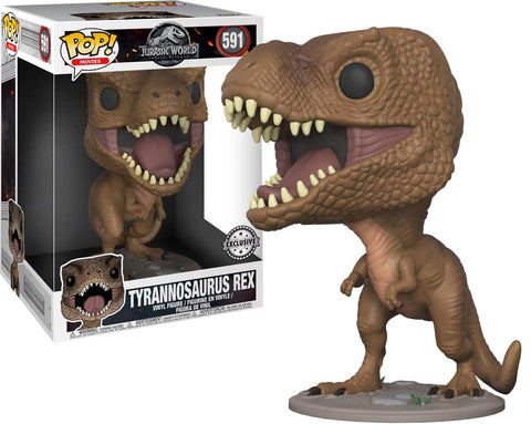 Funko Pop Jurassic World Exclusive Super Size 10" Tyrannosaurus Rex