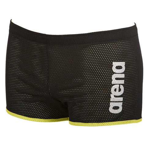 arena Square Cut Drag Suit Swim Training Aid, Black, Large