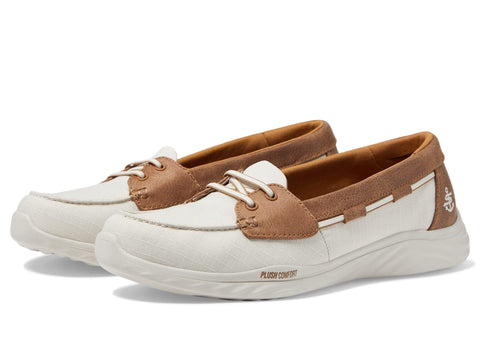 Skechers Women's ON-The-GO Ideal-Set SAIL Boat Shoe, Natural, 5.5
