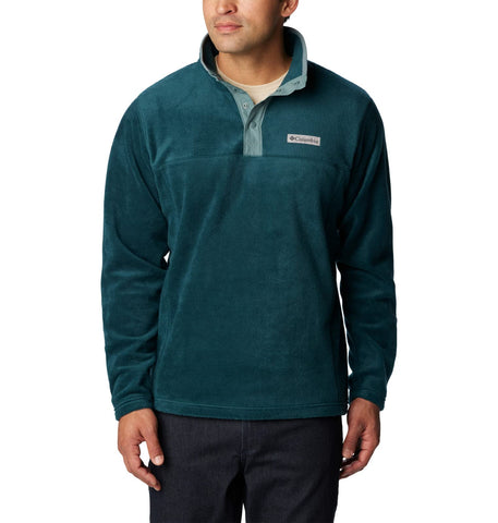 Columbia Men's Steens Mountain Half Snap, Night Wave/Metal, X-Large
