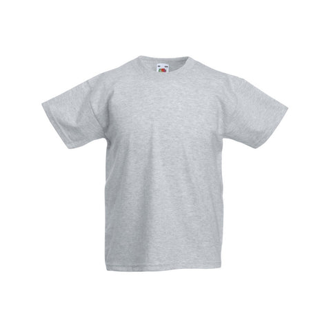Fruit of the Loom Childrens/Kids Original Short Sleeve T-Shirt (7-8 Years) (White)