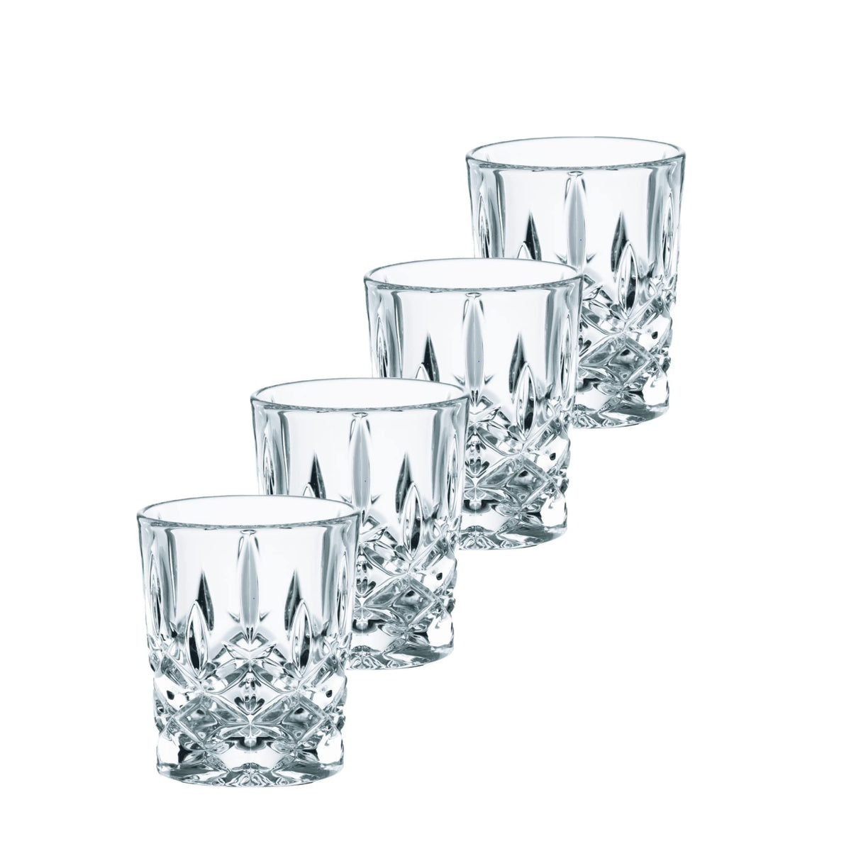 Spiegelau and Nachtmann Crystal Glass Set, Crystal Glass, Clear crystal, 10.8 x 10.8 x 6.1 cm