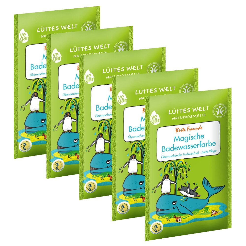 LÃƒÆ’Ã†â€™Ãƒâ€ Ã¢â‚¬â„¢ÃƒÆ’Ã¢â‚¬Â ÃƒÂ¢Ã¢â€šÂ¬Ã¢â€žÂ¢ÃƒÆ’Ã†â€™ÃƒÂ¢Ã¢â€šÂ¬Ã…Â¡ÃƒÆ’Ã¢â‚¬Å¡Ãƒâ€šÃ‚Â¼ttes Welt Bath Water Colour "Beste Freundde" 5 x 80 g