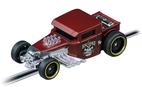 Carrera GO!!! Bone Shaker Slotcar I Scale 1:43 I Official by Hot Wheels I Ideal for Boys and Girls from 6 Years and Racing Enthusiasts I Perfect for Car Racing Track and Spectacular Stunts