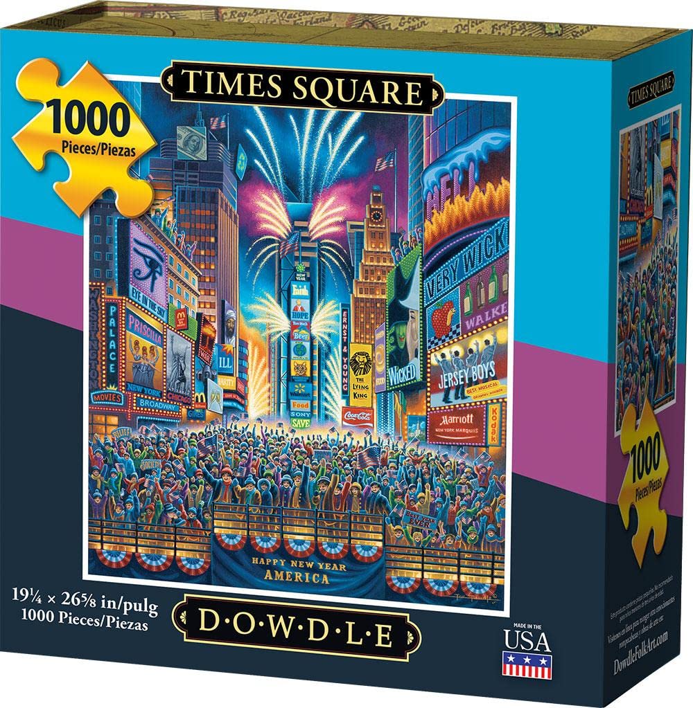 Dowdle Jigsaw Puzzle - Times Square - 1000 Piece