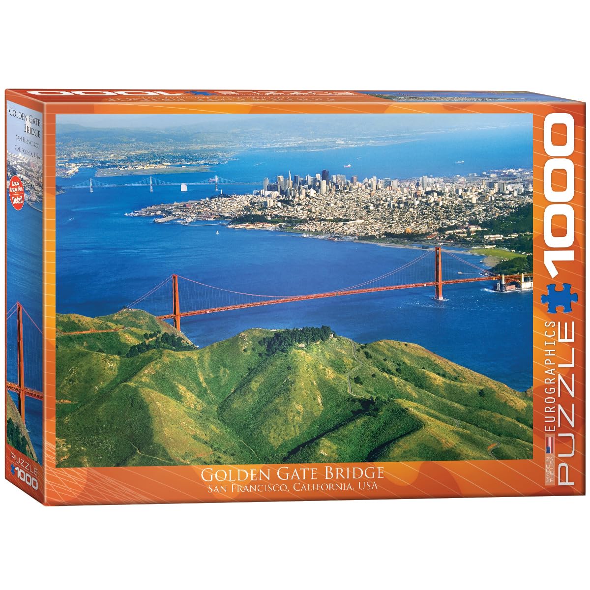 EuroGraphics Golden Gate Bridge, California Puzzle (1000-Piece) (6000-0548)