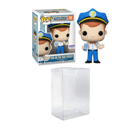 Funko Pop! Funkoville: The Funnest City in The U.S.A - Fun on The Run Freddy 2023 Summer Convention Limited Edition Bundled with a Byron's Attic Protector