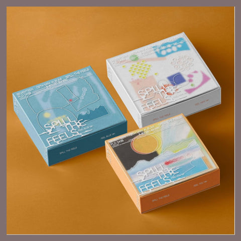 SEVENTEEN SPILL THE FEELS 12th Mini Album (Standard Version - Set of 3 Photobook Version)