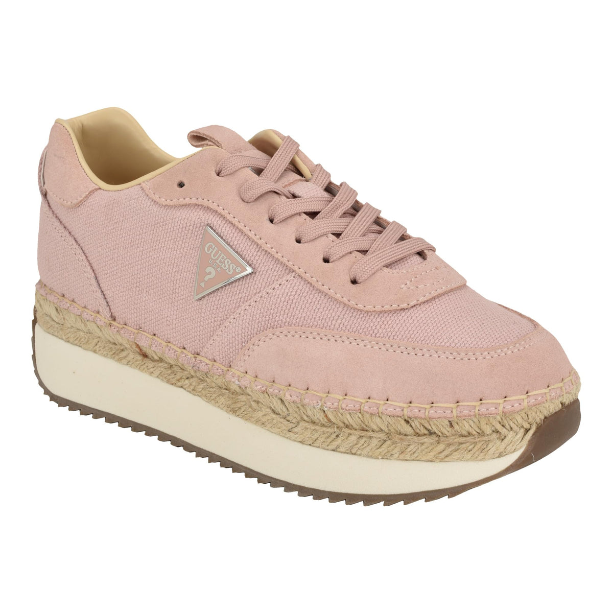Guess Women's Stefan Sneaker, Soft Pink 680, 11