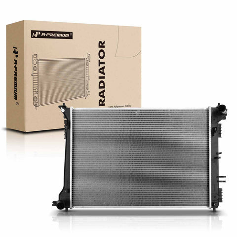 A-Premium Engine Coolant Radiator Assembly Compatible with Hyundai Tucson 2016-2021 2.0L 2.4L & Kia Sportage 2017-2021 2.4L FWD