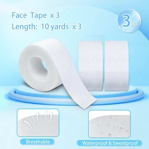 Generic 3 RollÃƒÆ’Ã¢â‚¬â€10yards Anti-Wrinkle Tape Facial Myofascial Lift-Smoothes Wrinkles,Face & Forehead Wrinkle Patches,Eye Neck Lift Tape And Tightening Skin