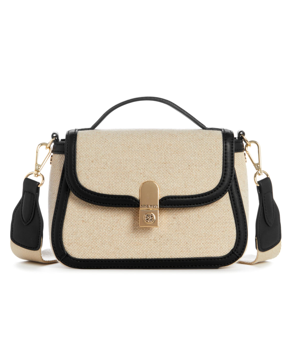 Nine West Adelaide Mini Crossbody Flap, Black