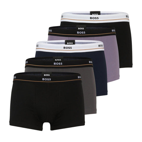 BOSS Men's Trunk 5P Essential, Open Miscellaneous985, XS