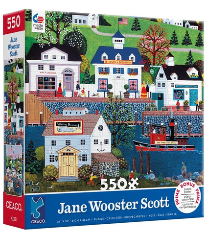 Ceaco - Jane Wooster Scott - Nantucket - 550 Piece Jigsaw Puzzle, 24 x 18