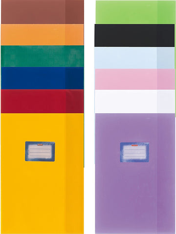 Herlitz notebook covers, 12er Packung | A4, assorted colours, 1