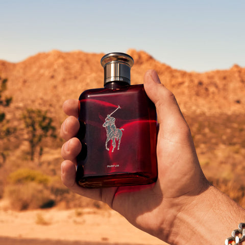 Ralph Lauren Fragrances Polo Red - Parfum - Men's Cologne - Ambery & Woody - With Absinthe, Cedarwood, and Musk - Intense Fragrance - 4.2 Fl Oz