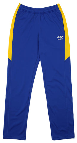 Umbro Mens Tech Fleece Pant Tw Royal/Sv Yellow Size L