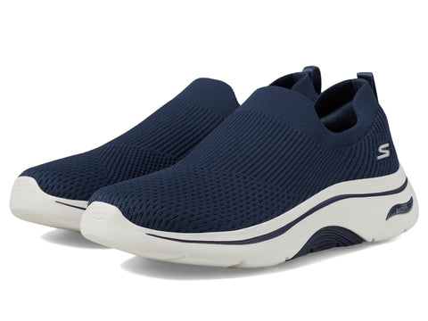 Skechers Women's Go Walk Arch Fit 2.0-Paityn Sneaker, Navy/White, 7