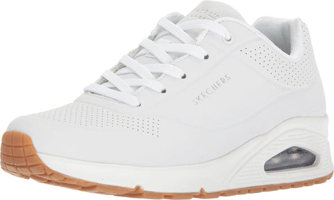 Skechers Womens Uno - Stand on Air White 11 B - Medium