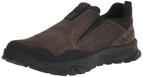 Timberland Men's Lincoln Peak Lite Waterproof Slip-On, Dark Brown Suede, Numeric_12