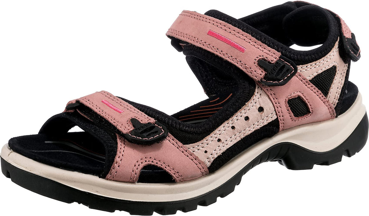 ECCO Women's Yucatan Sport Sandal, Damask Rose/Rose DUST, 5-5.5