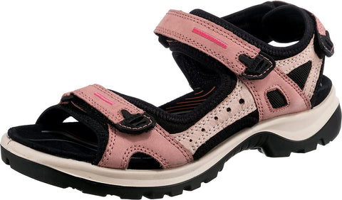ECCO Women's Yucatan Sport Sandal, Damask Rose/Rose DUST, 5-5.5