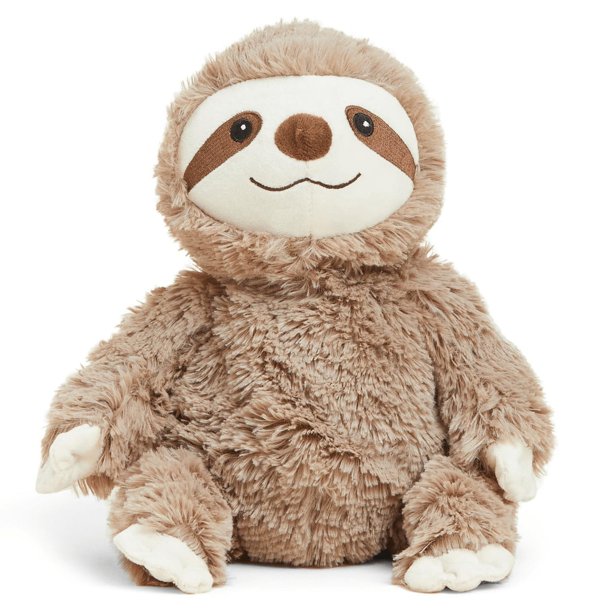 warmies Sloth heatable French Lavender Scented Stuffed Animal - Cute Soft and Cuddly Plush Gift for All Ages