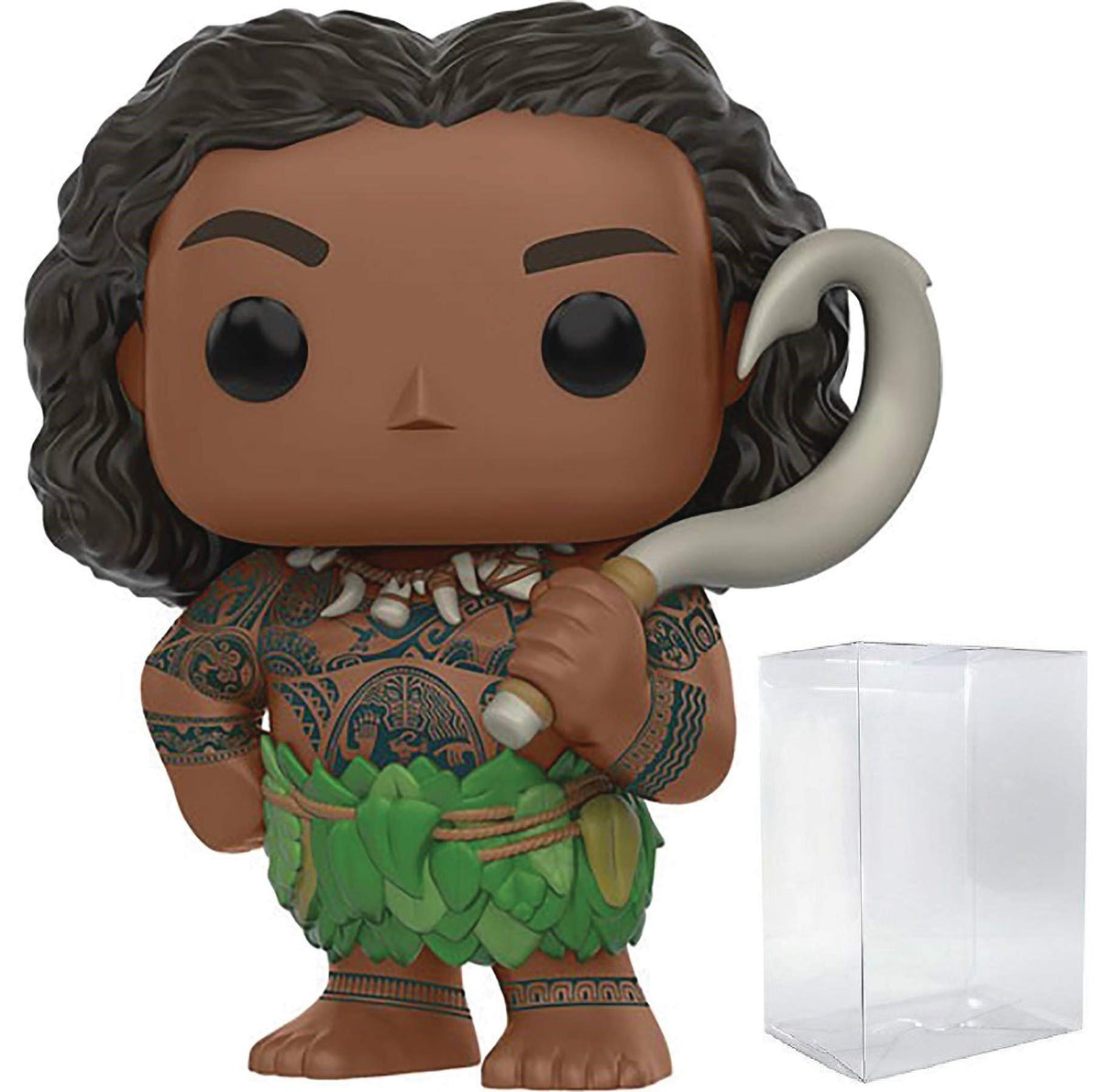 Funko Disney: Moana - Maui Pop! Vinyl Figure (Bundled with Compatible Pop Box Protector Case)