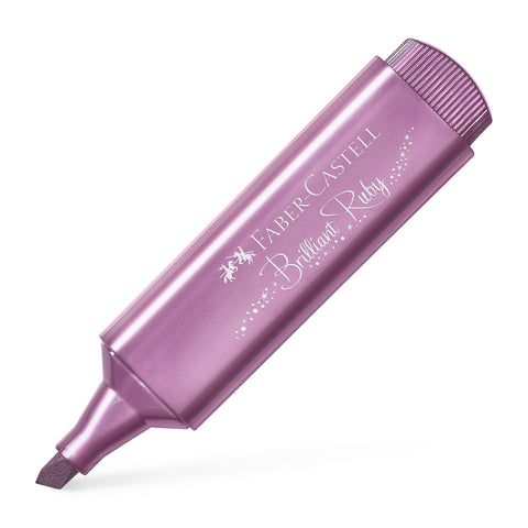 Faber-Castell 154691 Kit Highlighter Metallic, Textmarker, Textliner 1546