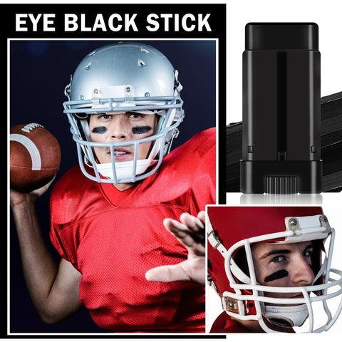EyeBlack Face Paint Stick Professional Body Face Paint Halloween Skeleton Clown Cosplay Makeup for Adults and Kids?Glare Reduction Eye Black Stick for Football Softball Baseball