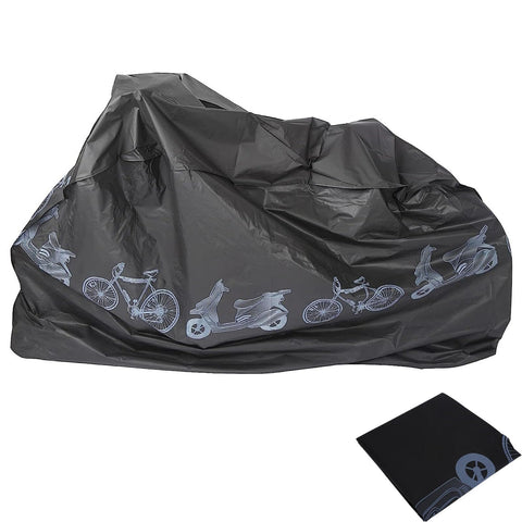 Bike Cover, Bike Covers for Outside Storage, Waterproof Outdoor Bicycle Cover, Anti Dust Rain UV Protection Bicycle Cover/Bike Storage for Mountain Bike, Road Bike, 110 X 200 Cm; 180 Grams