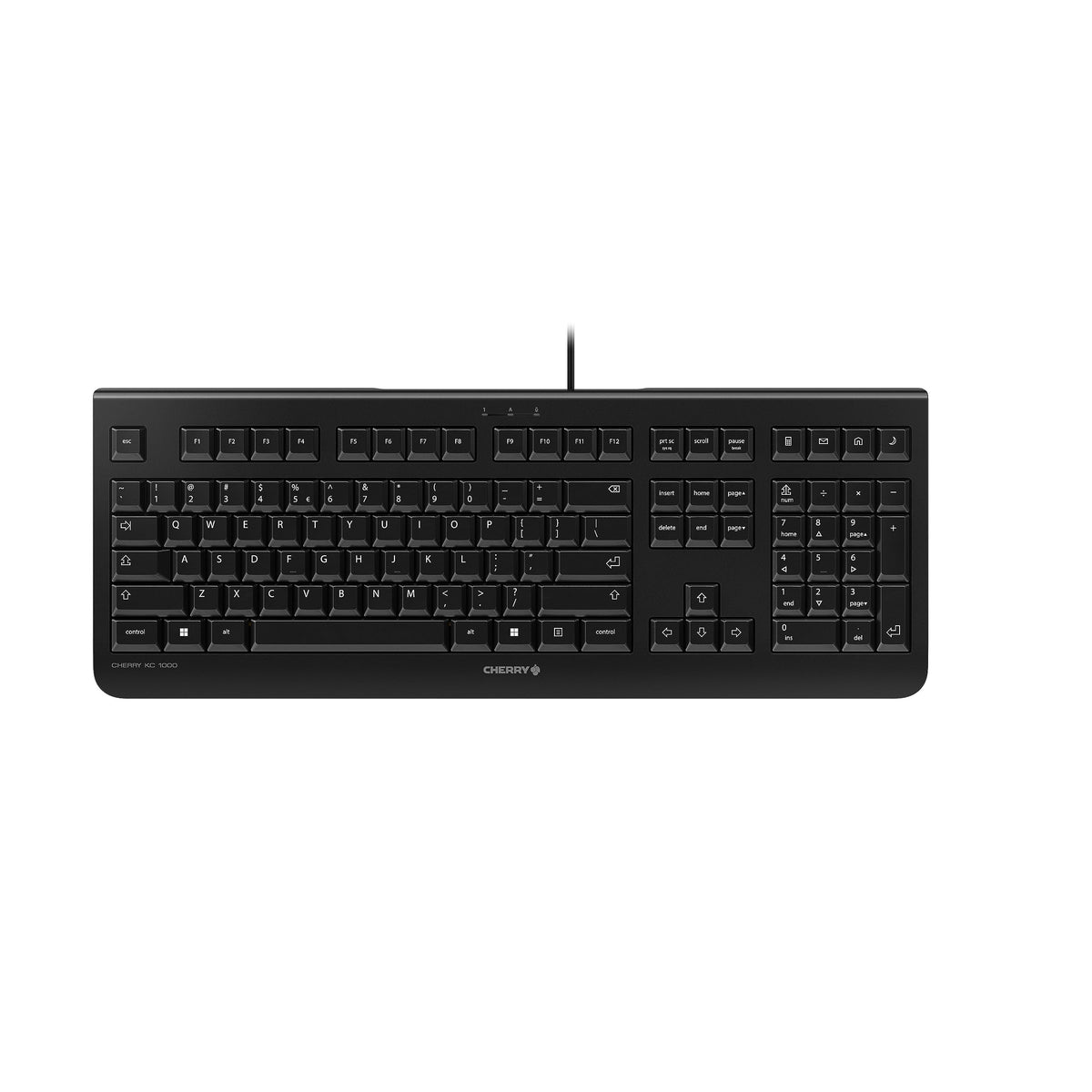 CHERRY KC 1000 - keyboards (USB, Universal, Norwegian, USB, 0-50 ÃƒÆ’Ã†â€™Ãƒâ€ Ã¢â‚¬â„¢ÃƒÆ’Ã‚Â¢ÃƒÂ¢Ã¢â‚¬Å¡Ã‚Â¬Ãƒâ€¦Ã‚Â¡ÃƒÆ’Ã†â€™ÃƒÂ¢Ã¢â€šÂ¬Ã…Â¡ÃƒÆ’Ã¢â‚¬Å¡Ãƒâ€šÃ‚Â°C,